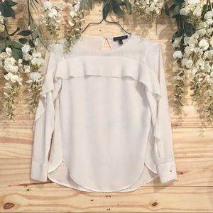 Banana Republic Ruffle Blouse